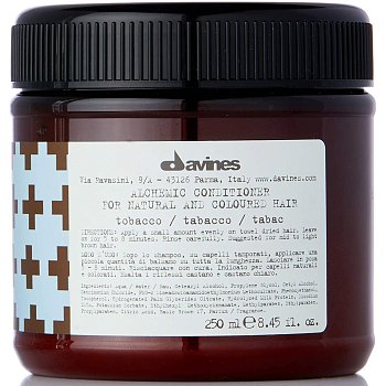 Кондиционер Алхимик для натуральных и окрашенных волос (Табак) - Davines Alchemic Conditioner for natural and coloured hair